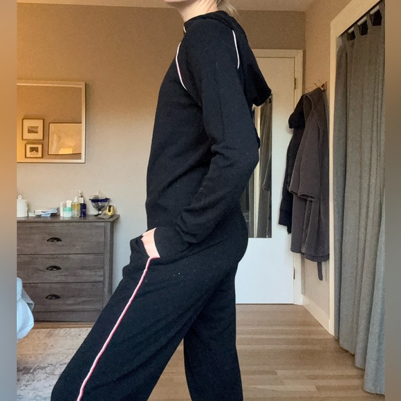 La Ligne cashmere wool blend lounge set - Picture 2 of 8